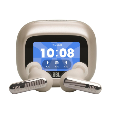 JBL - Live Beam 4 TWS ANC Headphones - Champagne