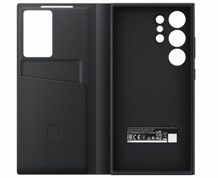 Samsung Galaxy S24 Ultra Smart View Wallet Case - Black