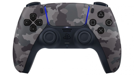 PlayStation 5 DualSense Controller - Gray Camouflage