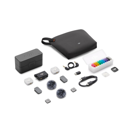 DJI - Mic Mini 2 (2 TX + 1 RX + Charging Case)