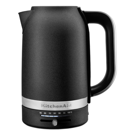 KitchenAid - 1.7L Core Kettle - Cast Iron Black