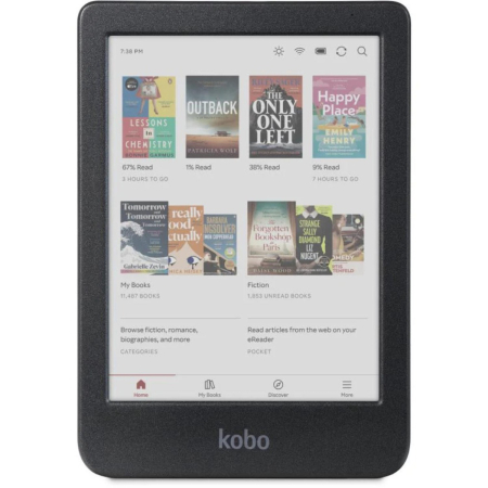 Kobo - Clara Colour E-Book Reader - Black