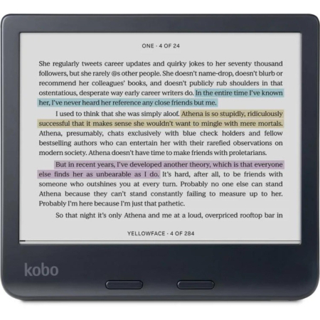 Kobo - Libra Colour E-Book Reader - Black