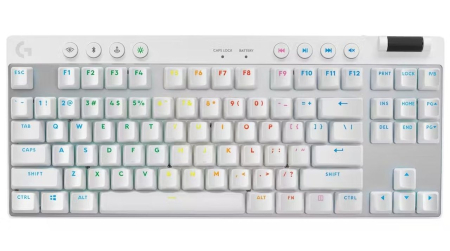 Logitech G PRO X Gaming Keyboard - White