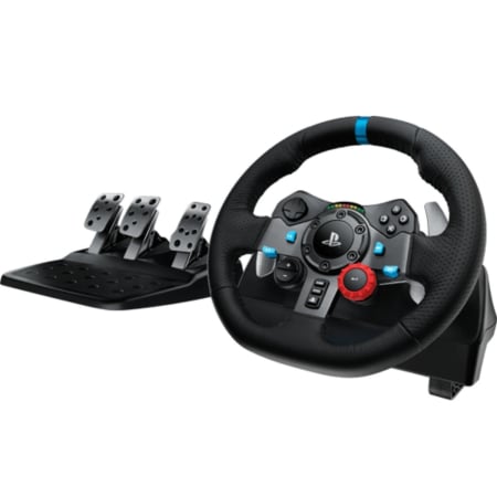 Logitech - Driving Force G29 Gaming Steering Wheel & Pedal for PlayStation