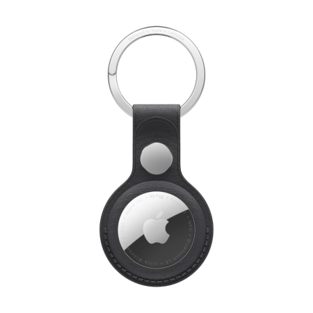 Apple - AirTag FineWoven Key Ring - Black