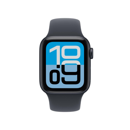 Apple - Watch SE 3 GPS 40mm Midnight Aluminium Case w Midnight Sport Band - S/M