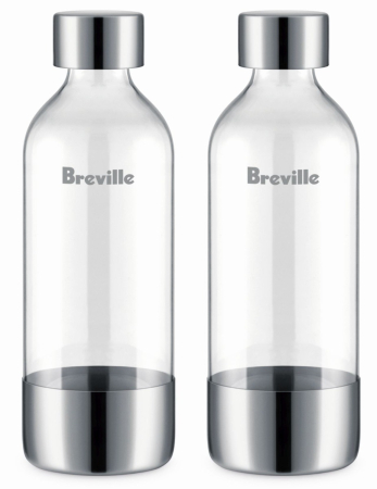 Breville - the InFizz Bottles 1L - 2 Pack