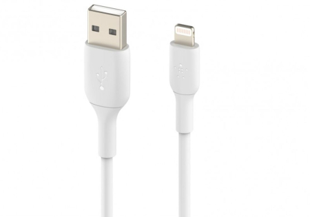 Belkin BoostCharge 2m Lightning to USB-A Cable - White