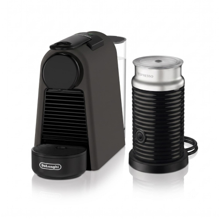 Delonghi - Essenza Mini Nespresso Capsule Coffee Machine - Black Bundle