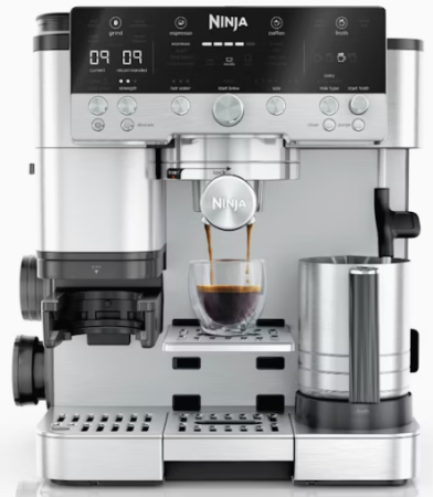 Ninja - Luxe Cafe Premier Espresso Machine - Stainless Steel
