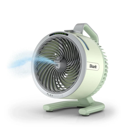 Shark - FlexBreeze HydroGo Portable Misting Fan - Honey Dew