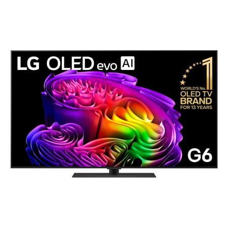 LG - 55-inch OLED EVO AI G6 4K Smart TV (2026)