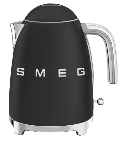 Smeg - 1.7L 50's Style Kettle - Matte Black
