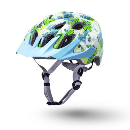 Kali - Chakra Youth Kids Helmet - Flora Gloss Blue (52-57cm)