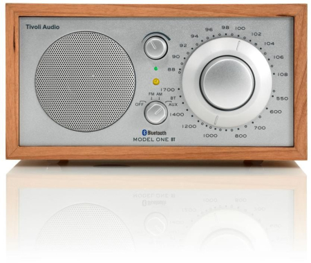 Tivoli - Model One Bluetooth Radio - Cherry/Silver