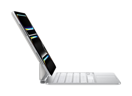 Apple - Magic Keyboard for iPad Pro 11" (M4) - US English - White