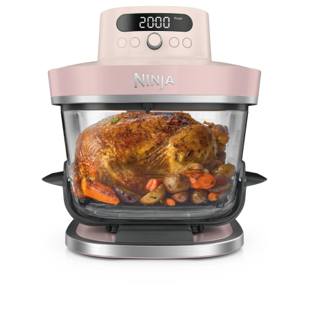 Ninja - Crispi Pro 6-in-1 Countertop Glass Air Fryer - Pink