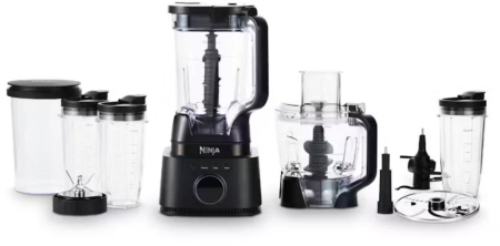 Ninja - Stealth IQ Kitchen System Power Blender + Processor Pro - Black
