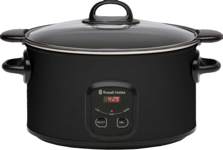 Russell Hobbs - 6L Searing Slow Cooker - Matte Black