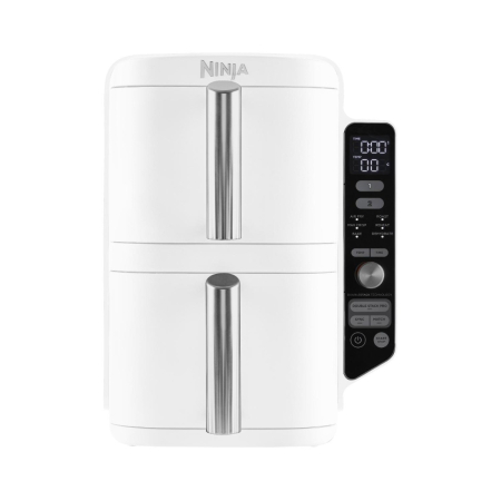 Ninja - 9.5L DoubleStack XXXL 2 Drawer Air Fryer - White