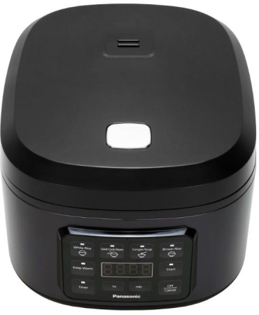 Panasonic - 10 cup Rice Cooker - Black