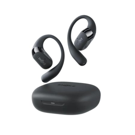 Shokz - OpenFit 2+ Open-Ear True Wireless Earbuds - Black