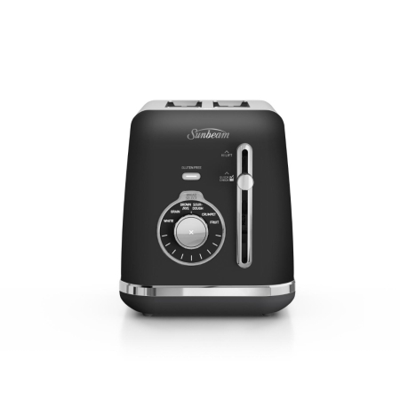 Sunbeam - 2 Slice Alinea Select Toaster - Black