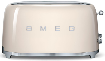Smeg - 50's Style 4 Slice Toaster - Cream