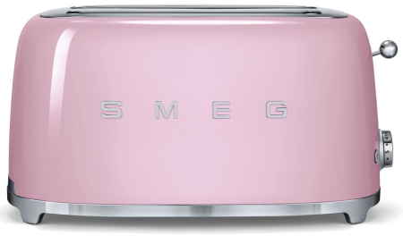 Smeg - 50's Style 4 Slice Toaster - Pink