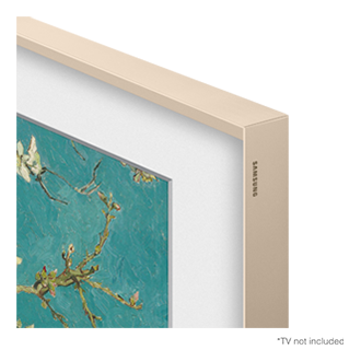 Samsung - Customisable Modern Bezel For 32" Frame TV - Sand Gold