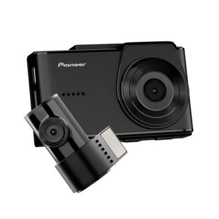 Pioneer - 3-inch Drive Recorder Dual Cam 2K Front + FHD Rear ADAS 128GB