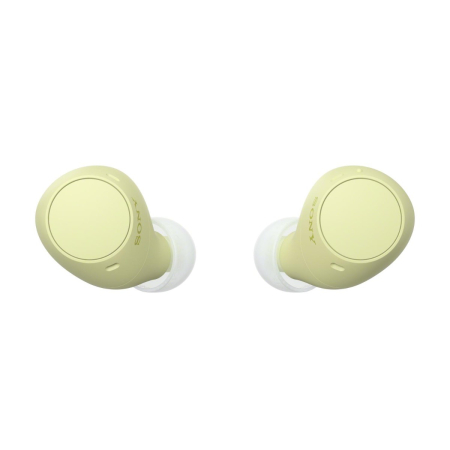 Sony - Compact Truly Wireless Earbuds - Yellow