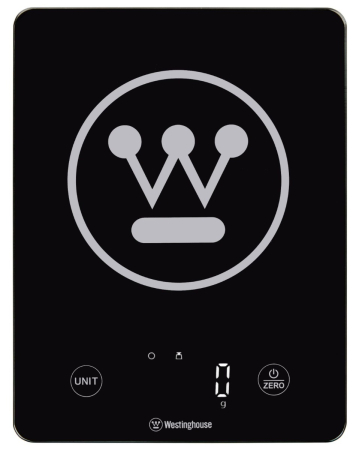 Westinghouse - Digital Kitchen Scales 10kg capacity - Black