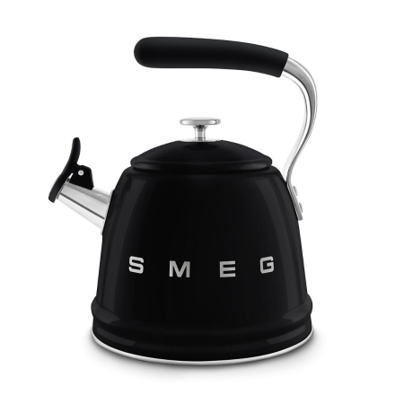 Smeg - 2.3L 50's Whistling Kettle - Black